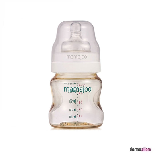 Biberon & Emzik & OyuncakMamajooMamajoo Gold  Biberon 150 ML & Anti Kolik Biberon Emziği S