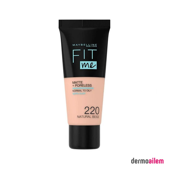 FondötenMaybellineMaybelline Fit Me Matte + Poreless Fondöten 220 Natural Beıge 30 ml