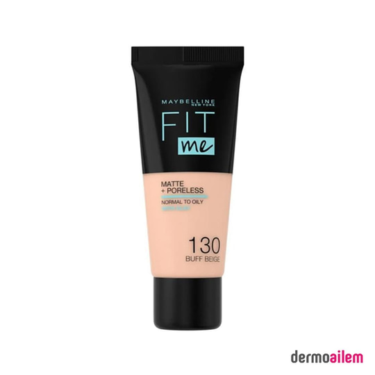 FondötenMaybellineMaybelline Fit Me Matte + Poreless Fondöten 130 Buff Beıge 30 ml