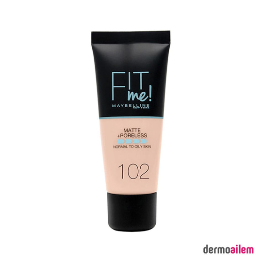 FondötenMaybellineMaybelline Fit Me Matte + Poreless Fondöten 102 Fair Ivory 30 ml