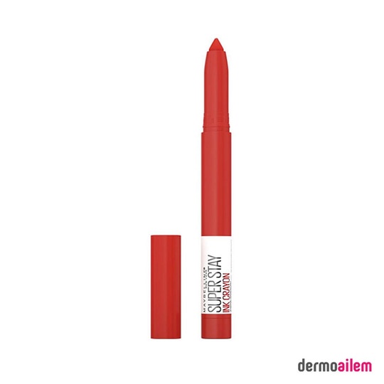 RujMaybellineMaybelline Super Stay Ink Crayon Kalem Ruj 100