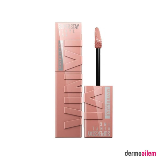 RujMaybellineMaybelline Super Stay Vinyl Ink Likit Parlak Ruj 95 Captivated