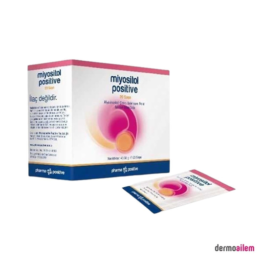 Takviye Edici GıdalarPharmaPositiveMiyositol Positive 20 Saşe SKT 09/21