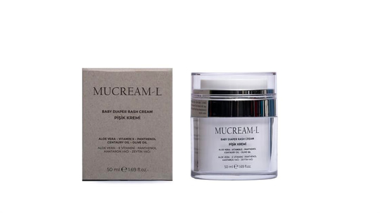 Pişik Bakım KremleriMUCREAM-LMucream-L Pişik Kremi 50 ml Airless Kavanoz