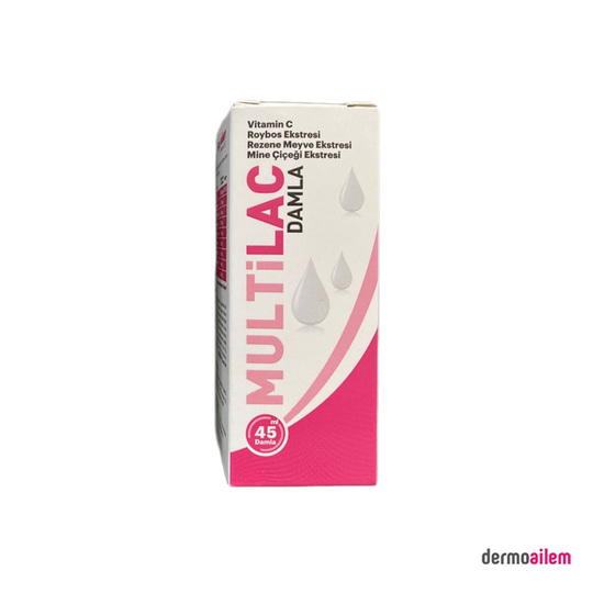 Takviye Edici GıdalarGüney FarmaMultilac Takviye Edici  Damla 45 ml