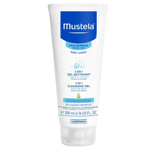 ŞampuanlarMustelaMustela 2 in 1 Hair & Body Wash 200 ml - Saç Ve Vücut Şampuanı