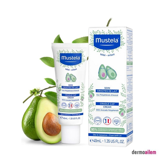 Şampuan & Duş JeliMustelaMustela Cradle Cap Cream 40 ml - Saç Bakım Kremi