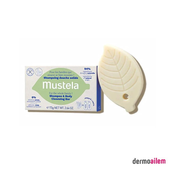 Temizleme ÜrünleriMustelaMustela Şampuan ve Vücut Temizleme Barı 75 gr