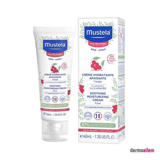 Yüz KremiMustelaMustela Soothing Moisturizing Face Cream 40 ml