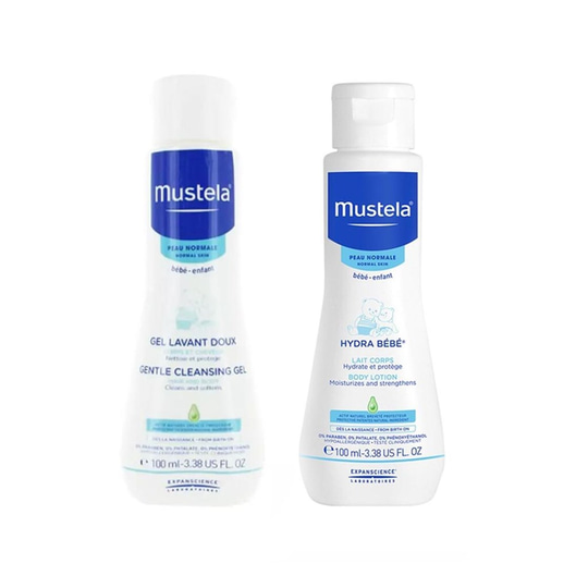 Bebek ÜrünleriMustelaMustela Yenidoğan Bebek Şampuanı 100 ml & Mustela Hydra Bebe Vücut Losyonu 100 ml