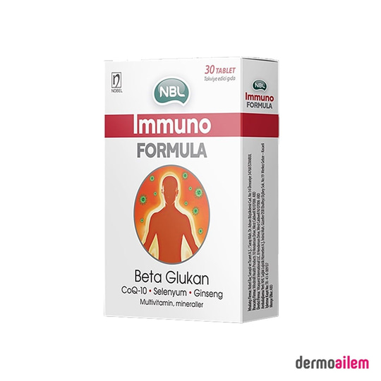 Takviye Edici GıdalarNBLNBL Immuno Formula 30 Tablet