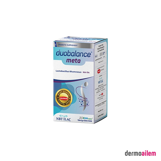 Takviye Edici GıdalarNBTLİFENbt Life Duobalance Meta 30 Kapsül