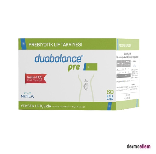 Takviye Edici GıdalarNBTLİFENbt Life Duobalance Pre Prebiyotik 60 Saşe