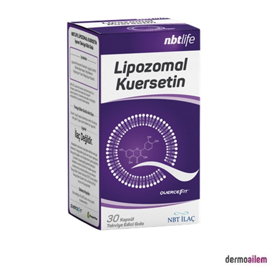 Takviye Edici GıdalarNBTLİFENbt Life Lipozomal Kuersetin 30 Kapsül