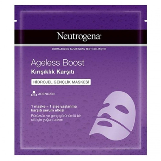 MaskelerNeutrogenaNeutrogena Ageless Boost Kırışıklık Karşıtı Hidrojel Gençlik Maskesi 30 ml