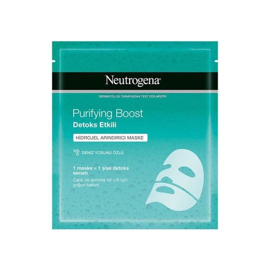 MaskelerNeutrogenaNeutrogena Purifying Boost Hidrojel Arındırıcı Maske 30