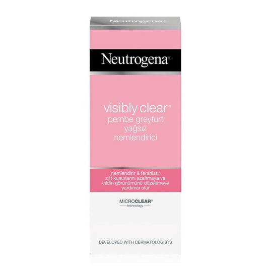 Nemlendirici & OnarıcıNeutrogenaNeutrogena Visibly Clear Pembe Greyfurt Yağsız Nemlendirici 50 ml