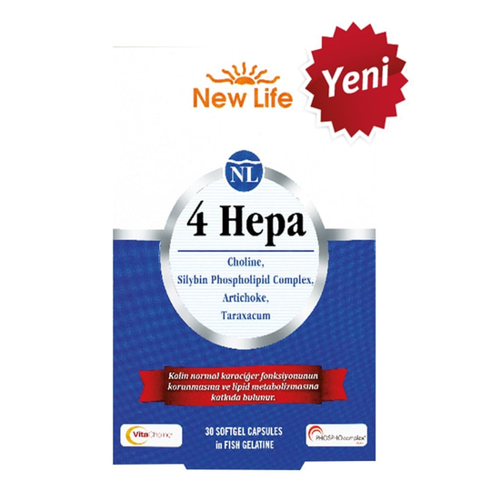 Takviye Edici GıdalarNewlifeNew Life 4 HEPA 30 Kapsül
