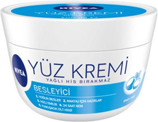 Nemlendirici & OnarıcıNiveaNivea Besleyici Yağlı His Bırakmaz 100 ml Yüz Kremi
