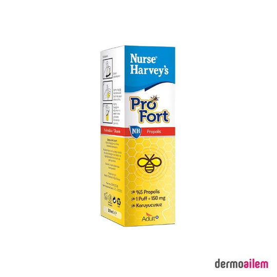 Takviye Edici GıdalarNurse Harvey'sNurse Harvey's Pro Fort Sprey 20 ml