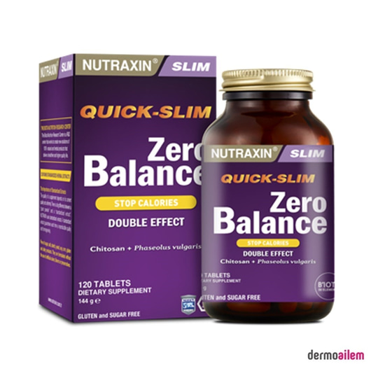 MultivitaminlerNutraxinNutraxin Zero Balance 120 Tablet