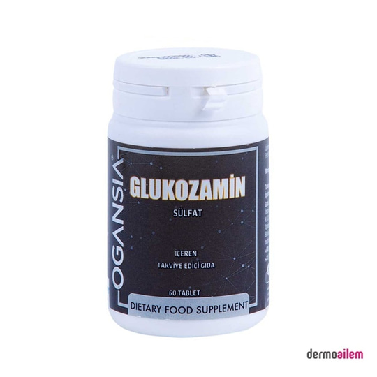 Takviye Edici GıdalarOgansiaOgansia Glukozamin 600 mg 60 Tablet
