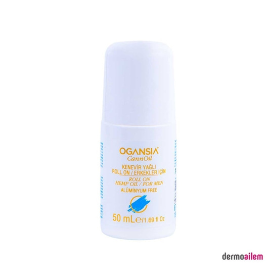 Erkek DeodorantOgansiaOgansia Kenevir Yağlı Roll On (Erkekler İçin)