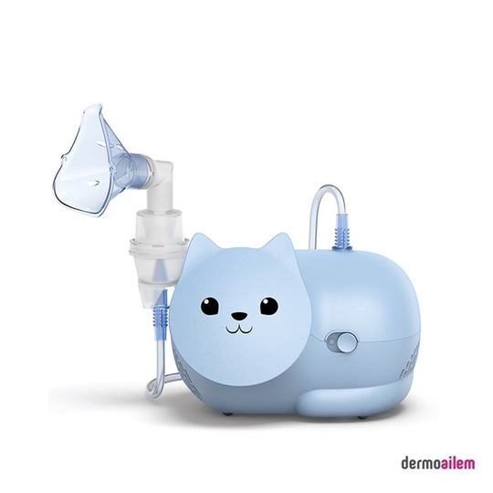 NebulizatörOmronOmron Nami Cat Çocuklara Uygun Sevimli Nebulizatör