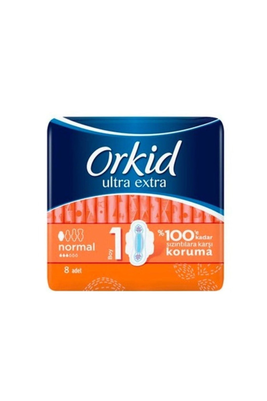 Hijyenik Kadın ÜrünleriOrkidOrkid Ultra Extra Tekli Normal 8 Li