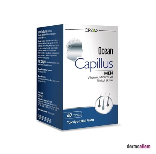Takviye Edici GıdalarOrzaxOrzax Ocean Capillus Men 60 Tablet