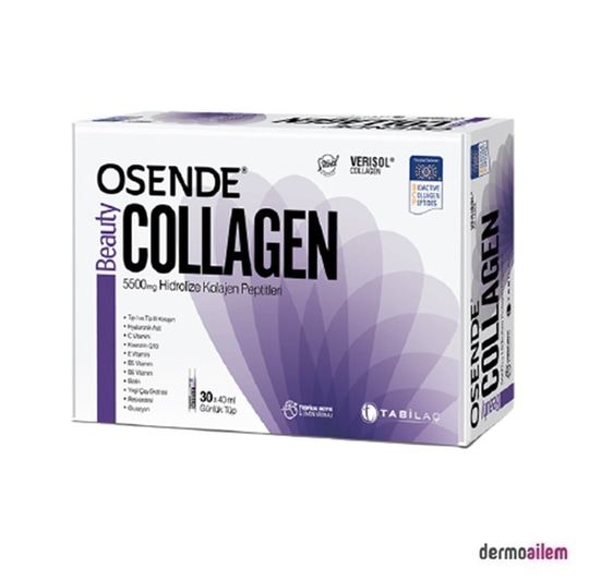 Takviye Edici GıdalarTab İlaçOsende Beauty Collagen 40 Ml 30 Lu Sıvı Takviye Edici Gıda