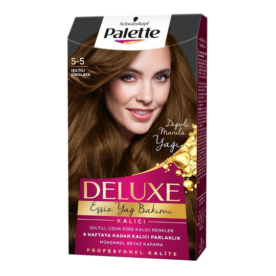 Saç BoyalarıPALETTEPalette Deluxe 5-5 Işıltılı Çikolata Saç Boyası