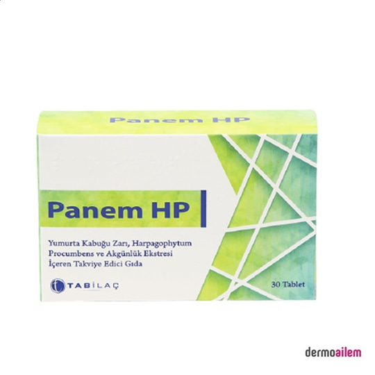 Takviye Edici GıdalarTab İlaçPanem HP 30 Tablet Yumurta Kabuğu Zarı
