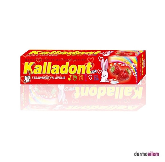 Bebek Ve Çocuklar İçin Ağız BakımıPavlodermPavloderm Kalladont Bebek Diş Macunu (Çilek Aromalı) 55 gr