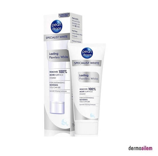 Diş MacunlarıPearl DropsPearl Drops Lasting Flawless White Diş Macunu 75 ml
