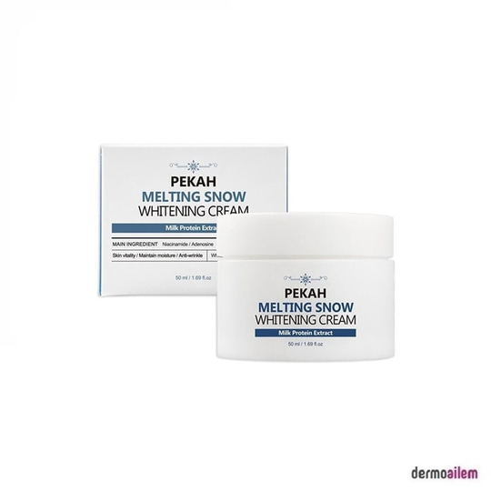 Anti & Age ÜrünleriPEKAHPEKAH Hidrolize Kolajen ve Hyaluronik Asit İçeren Anti-aging ve Beyazlatıcı Yüz Kremi 50ml