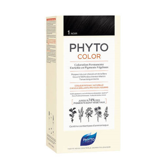 Saç BoyalarıPhytoPhyto Phytocolor Bitkisel Saç Boyası 1 Siyah