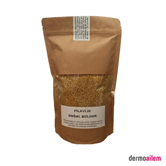Organik&Yöresel GıdalarCCS GıdaPilavlık Doğal Bulgur 900 Gr (SKT:12/2023)