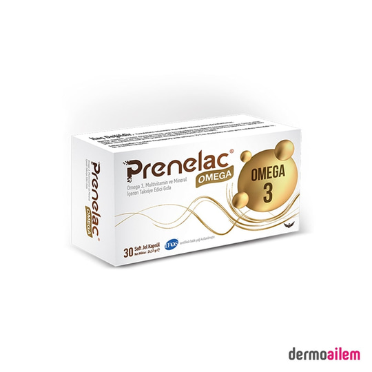Takviye Edici GıdalarConvita İlaçPrenelac Omega 3 30 Kapsül