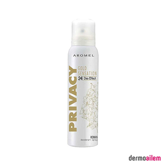 Kadın DeodorantPrivacyPrivacy Deodorant Gold Women 150 Ml