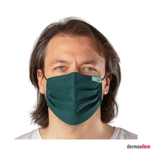 Maske & SiperlikProcarePro Care Tam Koruma Sağlayan Yıkanabilir Maske Yeşil-M