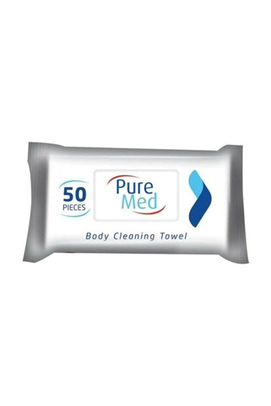 Temizleme ÜrünleriPuremedPuremed Vücut Temizleme Mendili 50'li