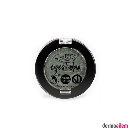 Göz FarıPuroBio CosmeticsPuroBio Eyeshadow Powder 2.5 gr 19 İntense Gray Shimmer