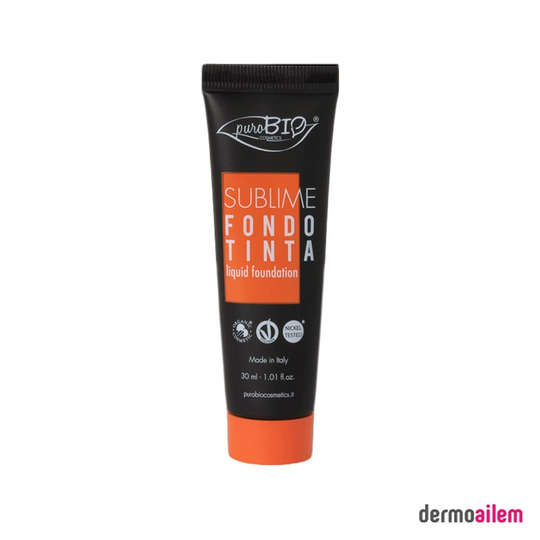 FondötenPuroBio CosmeticsPuroBio Sublime Fondatinta Likit Fondöten 30 ml 02