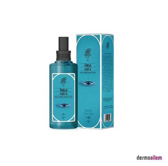 KolonyaRebulRebul Aqua Canlandırıcı Etki Sprey Kolonya Cam Şişe 100 ml