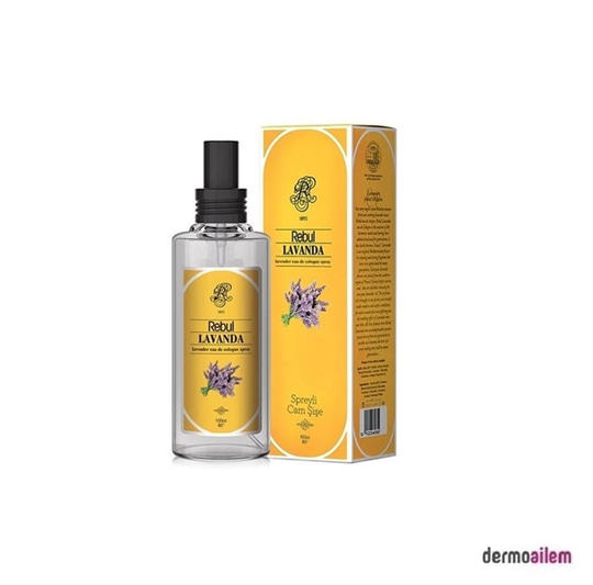 KolonyaRebulRebul Lavanda Sprey Kolonya Cam Şişe 100 ml