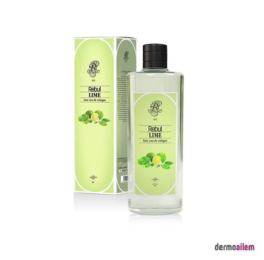 KolonyaRebulRebul Lime Akdeniz Serinliği Kolonya Cam Şişe 270 ml