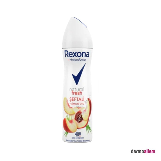 Kadın DeodorantRexonaRexona Natural Fresh Şeftali ve Limon Otu 150 ml Deo Sprey