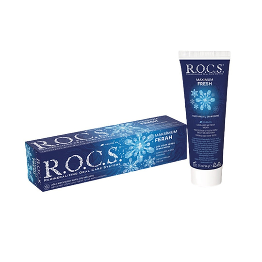 Diş MacunlarıRocsROCS Maksimum Ferahlık Diş Macunu 75 ml