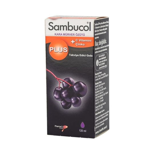 Takviye Edici GıdalariHealthSambucol Plus120 ml Şurup